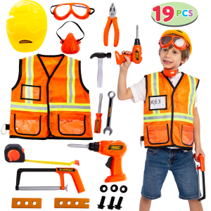 Construction Worker Play Tool Toys Set