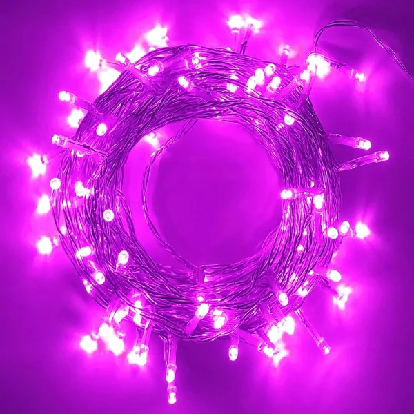100 LED Purple Christmas Light 9.84ft