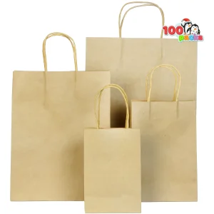 100pcs christmas gift Bags in Assorted Sizes