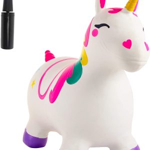 Bouncy Unicorn Hopper (White) – JOYIN