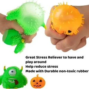 12Pcs Glow in the Dark Squishy Toys for Halloween