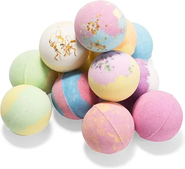 12pcs Bath Bombs with Assorted Toy Animals