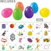 120Pcs Toys Plus Stickers Prifilled Easter Eggs