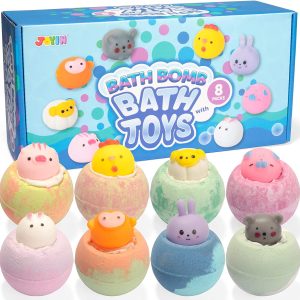 Bath Bombs for Kids with Bath Toys