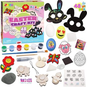 48pcs DIY Easter Craft Painting Kit