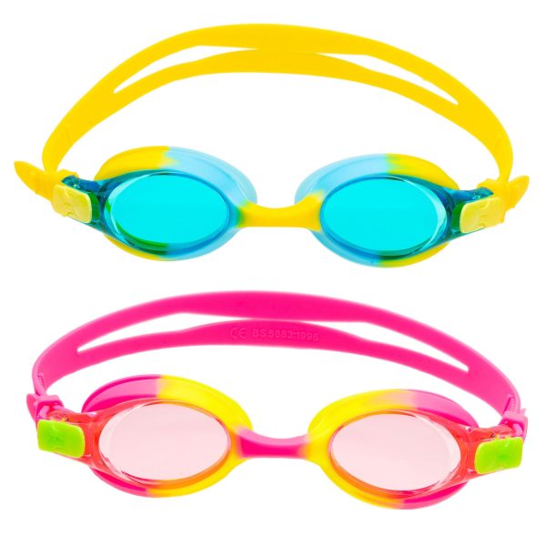 2pcs Kids Swimming Goggles