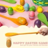 12Pcs Egg and Spoon Relay Race Game