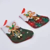 12pcs Mini Christmas Stockings with Jingle Bells 6in