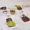 12pcs Mini Christmas Stockings with Jingle Bells 6in