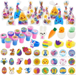 12Pcs Prefilled Easter Goodie Bags