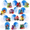 12Pcs Railway Engines Building Blocks Prefilled Easter Eggs