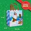 12pcs More Large Reusable Christmas Tote Bag