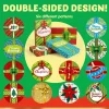 12pcs Multi Color christmas gift Wrap Collection Set