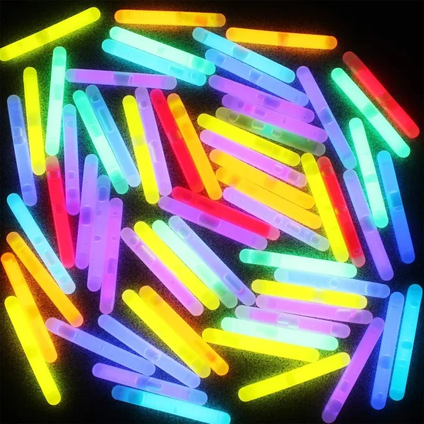 144Pcs Mini Glow Sticks Prefilled Easter Glow Eggs