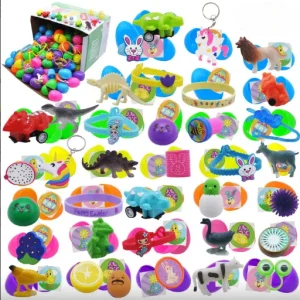 144Pcs Novelty Toys Prefilled Easter Eggs