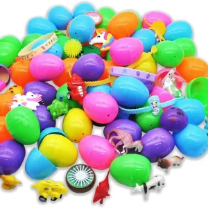 144Pcs Novelty Toys Prefilled Easter Eggs