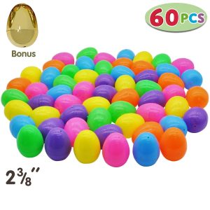 60 Pcs Easter Eggs Includes 1 Golden Egg