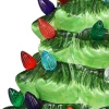 Tabletop Ceramic Christmas Tree with Train 15in