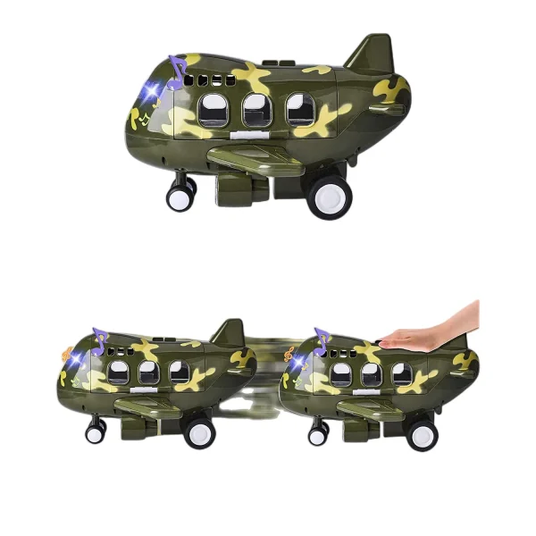 7pcs Military Cargo Airplane Toy Set