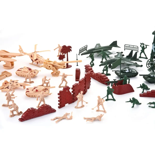 164Pcs Military Soldier Playset Toy Set