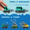 18pcs Pull Back Toy cars and Trucks Set