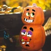 40Pcs Halloween Pumpkin Sticker Faces