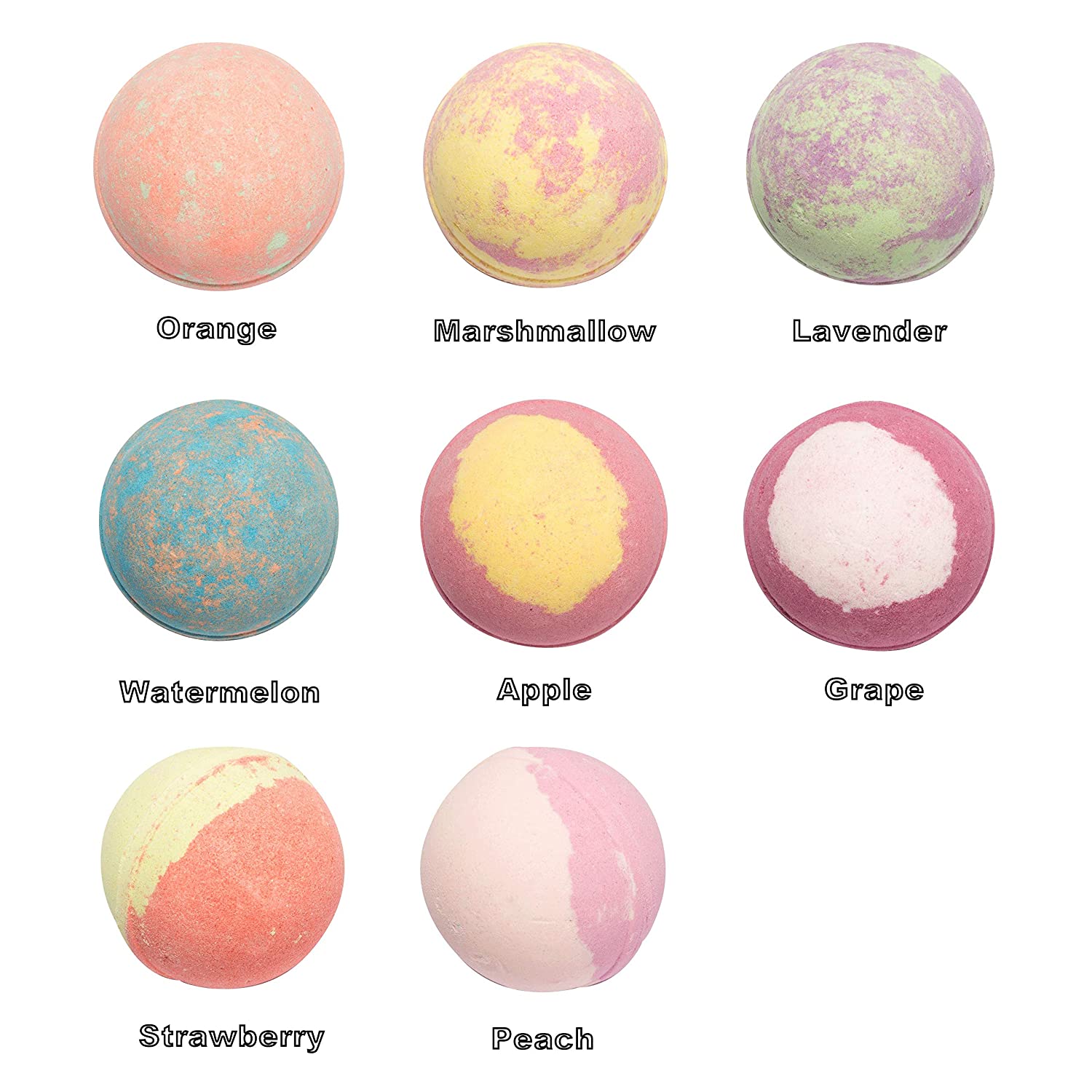 Bath Bombs for Kids with Mochi Squishy