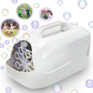 White bubble machine blower auto durable