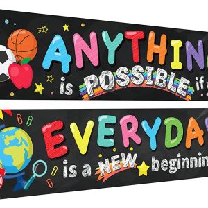 Back to School Banner, 2 Pack (9.5″ x 61″)