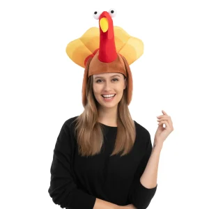 2Pcs Silly Thanksgiving Turkey Cap