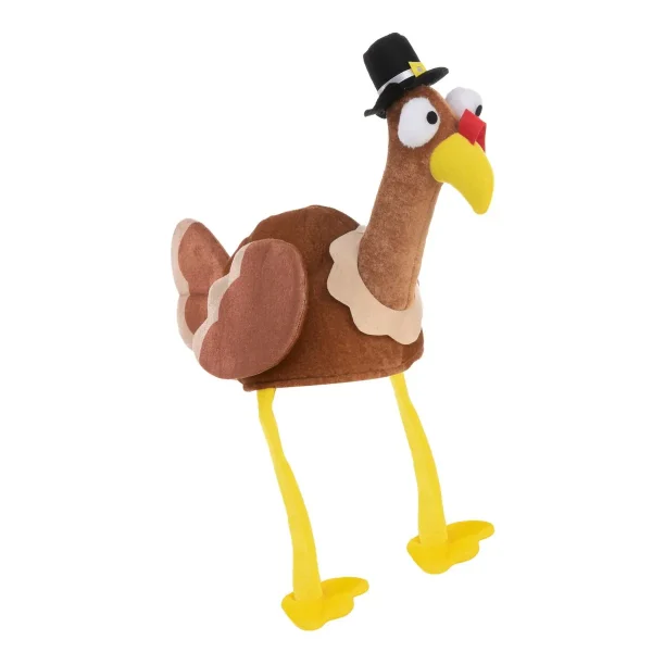 2Pcs Turkey Gobbler Hats For Thanksgiving