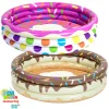 2pcs 58in Inflatable Cupcake and Ice Cream Kiddie Pool