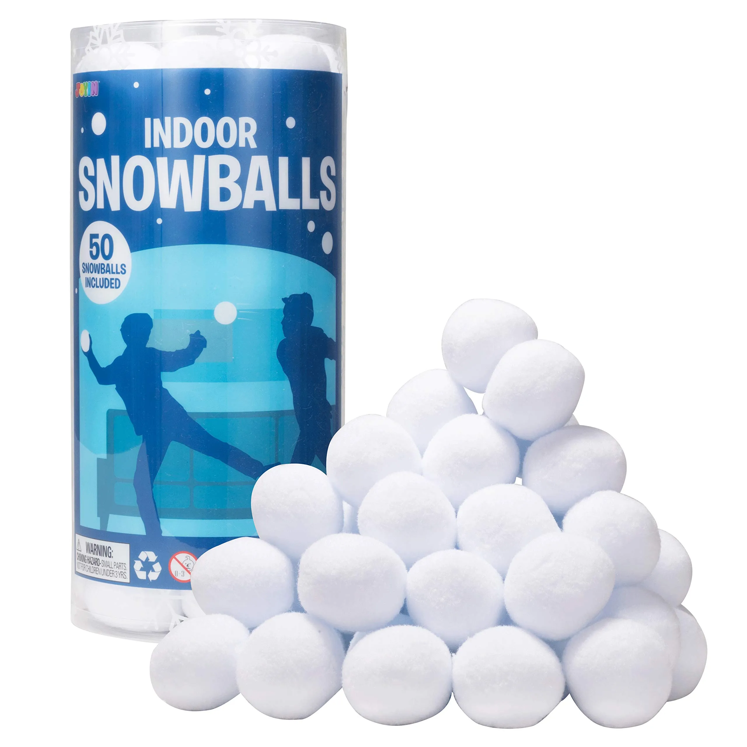 High Quality 50pcs Indoor Snowballs 2.8in