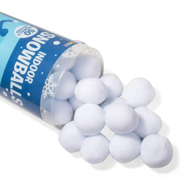 50pcs Indoor Snowballs 2.8in