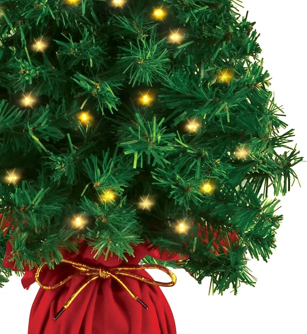 Prelit Mini Tabletop Christmas Tree 20in
