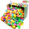 200Pcs Toys and Stickers Prefilled Easter Eggs