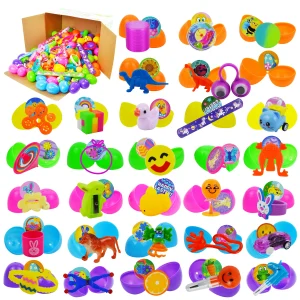 200Pcs Assorted Toys Prefilled Easter Eggs