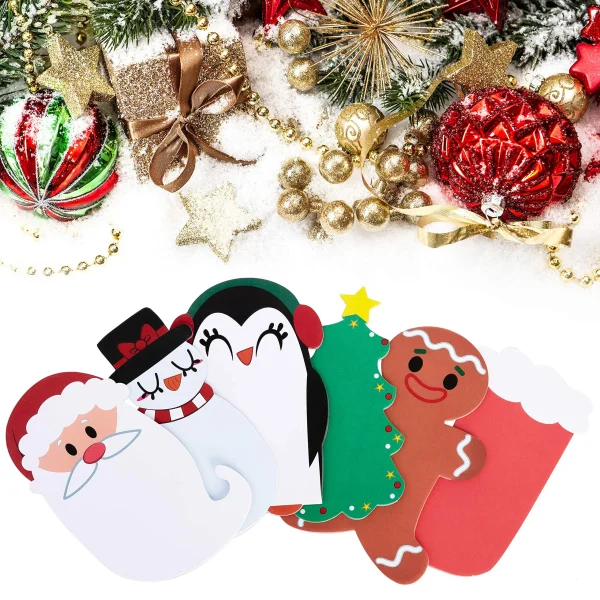 24pcs Characters Christmas Notepads