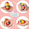 24Pcs Colorful and Soft and Yielding Easter Eggs