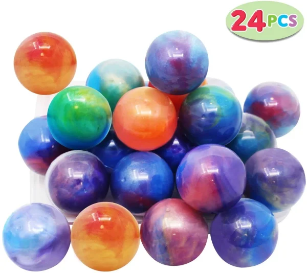 24pcs Slime Cosmic Realm Eggs Filled with Confetti