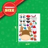 24Pcs Kids Christmas Sticker Sheets