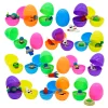 24Pcs Outer Space Themed Erasers Prefilled Easter Eggs