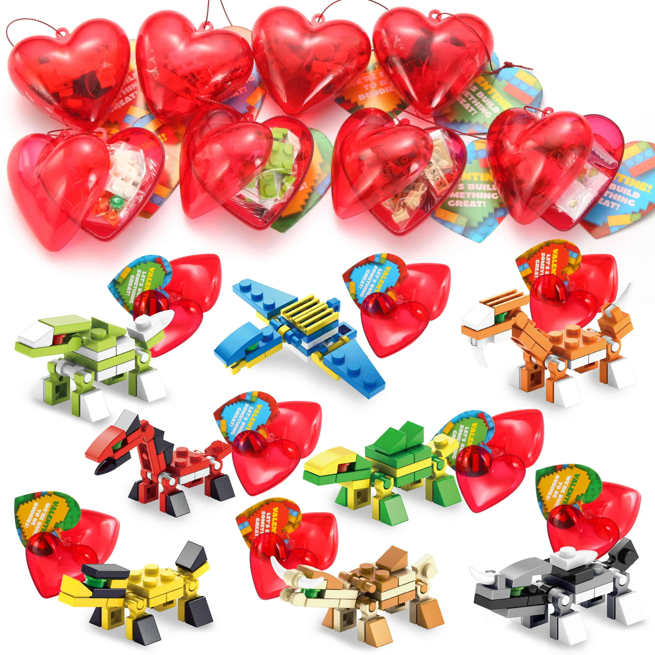 Valentine Day Party Favors Gift Sets for Kids Valentine Classroom Exchange  School Prizes 99 Pcs 
