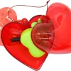 24Pcs Theme Filled Hearts with Valentines Day Cards for Kids-Classroom Exchange Gifts