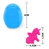 24Pcs Unicorn Erasers Prefilled Easter Eggs