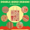 24pcs Christmas Assorted Prints Kraft Gift Bags