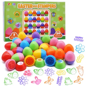24Pcs Easter Egg Stampers