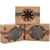 24pcs Foiled Kraft Christmas Cookie Boxes