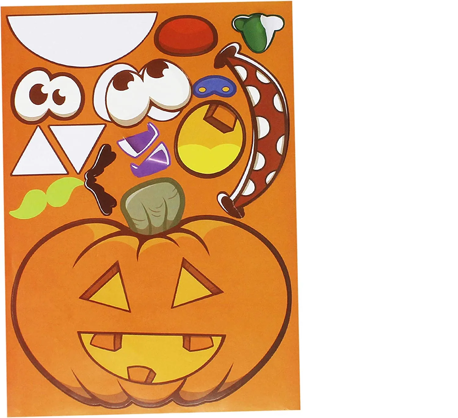 Spooky 24pcs Mix and Match Halloween Stickers Designs