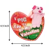 28Pcs Kids Valentines Cards with Animal Finger Puppet Set-Classroom Exchange Gifts